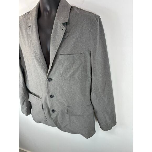 Eddie Bauer Travex Blazer Sport Coat Size 42 Light Grey Performance - Picture 10 of 10
